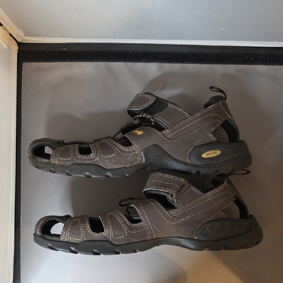 FOREBAY Teva Mens Brown and Black Sandals Size 10 main image 6